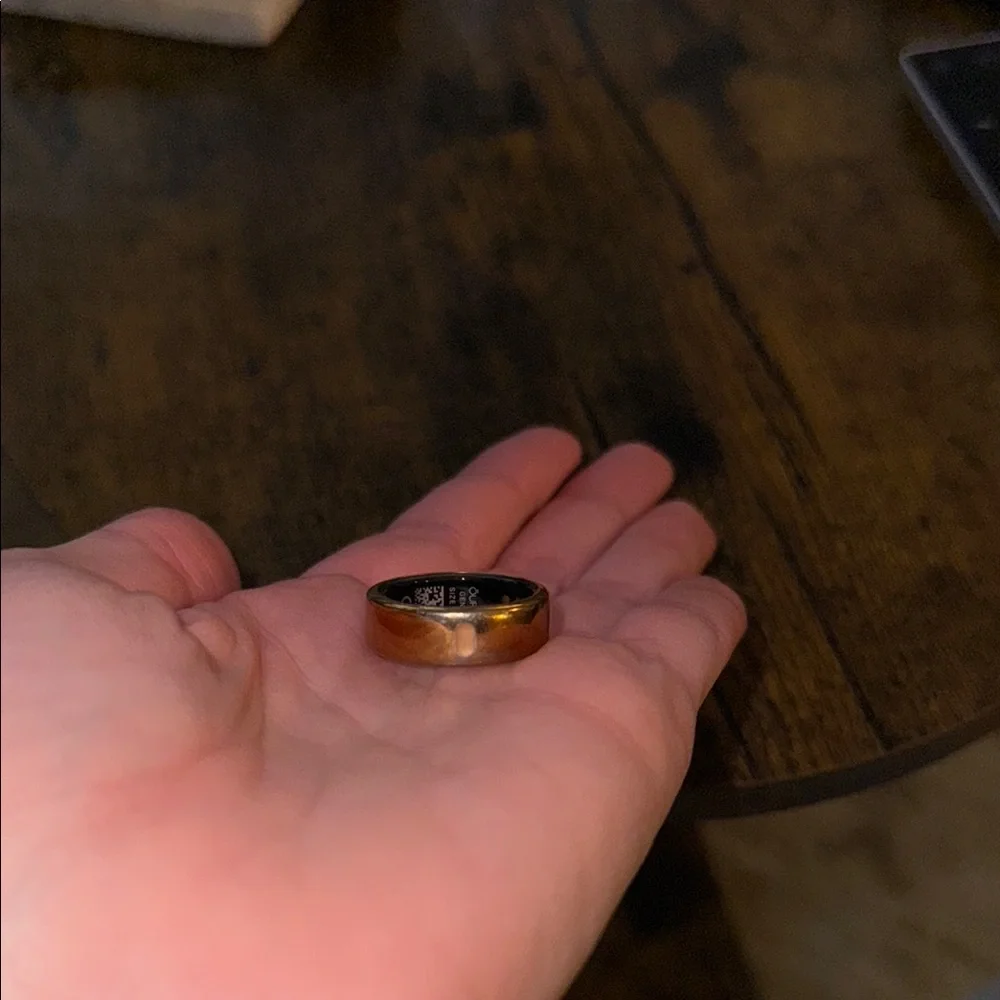 Rose Gold Gen 3 Oura Ring Size 10